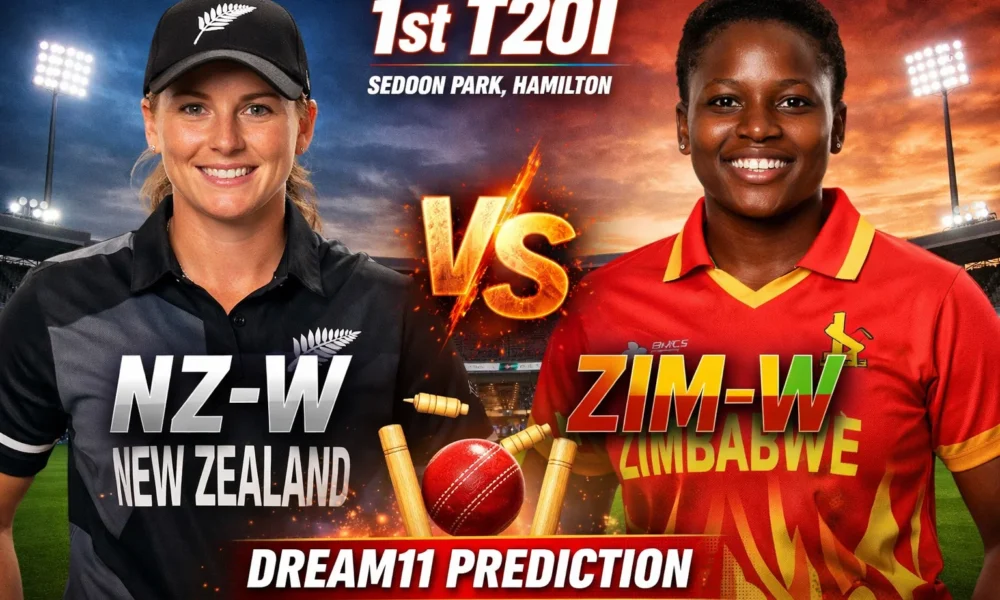 NZ-W vs ZIM-W Dream11 Prediction 1st T20I Seddon Park Hamilton