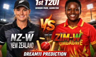 NZ-W vs ZIM-W Dream11 Prediction 1st T20I Seddon Park Hamilton