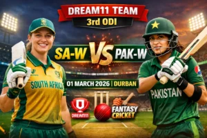 SA-W vs PAK-W Dream11 Team 3rd ODI : कौन मारेगा बाजी? जानें बेस्ट फैंटेसी टीम और पिच रिपोर्ट…