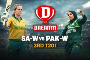 SA-W vs PAK-W Dream11 Team 3rd T20I फैंटेसी प्रीव्यू और मैच भविष्यवाणी