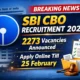 SBI CBO Vacancy 2026