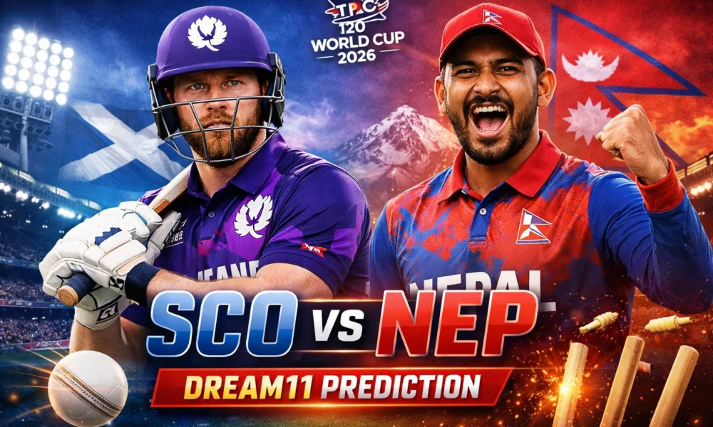 SCO vs NEP Dream11 Prediction ICC T20 WC 2026