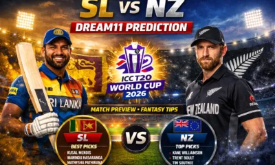 SL vs NZ Dream11 Prediction Icc T20 WC 2026