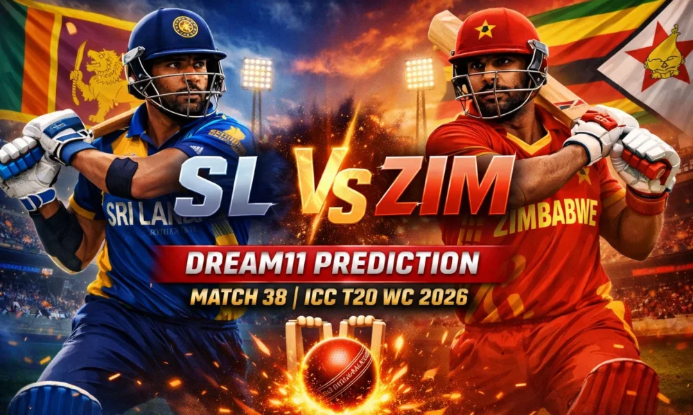 SL vs ZIM Dream11 Prediction Match 38 Icc T20 Wc 2026