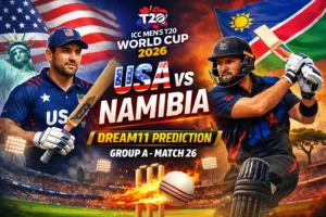 USA vs NAMIBIA Dream11 Prediction | फुल फैंटेसी गाइड और पिच रिपोर्ट..