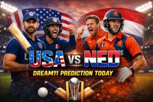USA vs NED Dream11 Prediction Today : चेन्नई में किसका बजेगा डंका? पूरी फैंटेसी गाइड, पिच रिपोर्ट और संभावित प्लेइंग XI