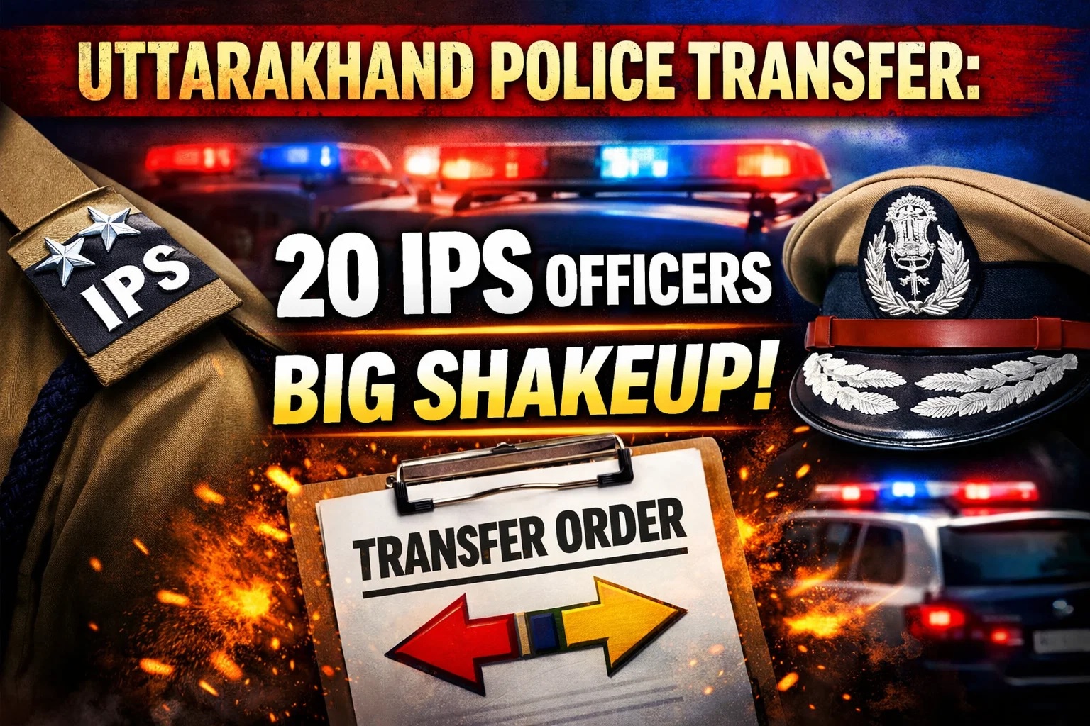 UTTARAKHAND POLICE TRANSFER