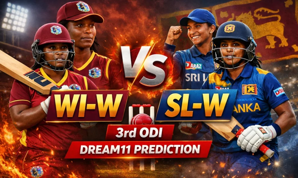 WI-W vs SL-W Dream11 Prediction 3rd ODI