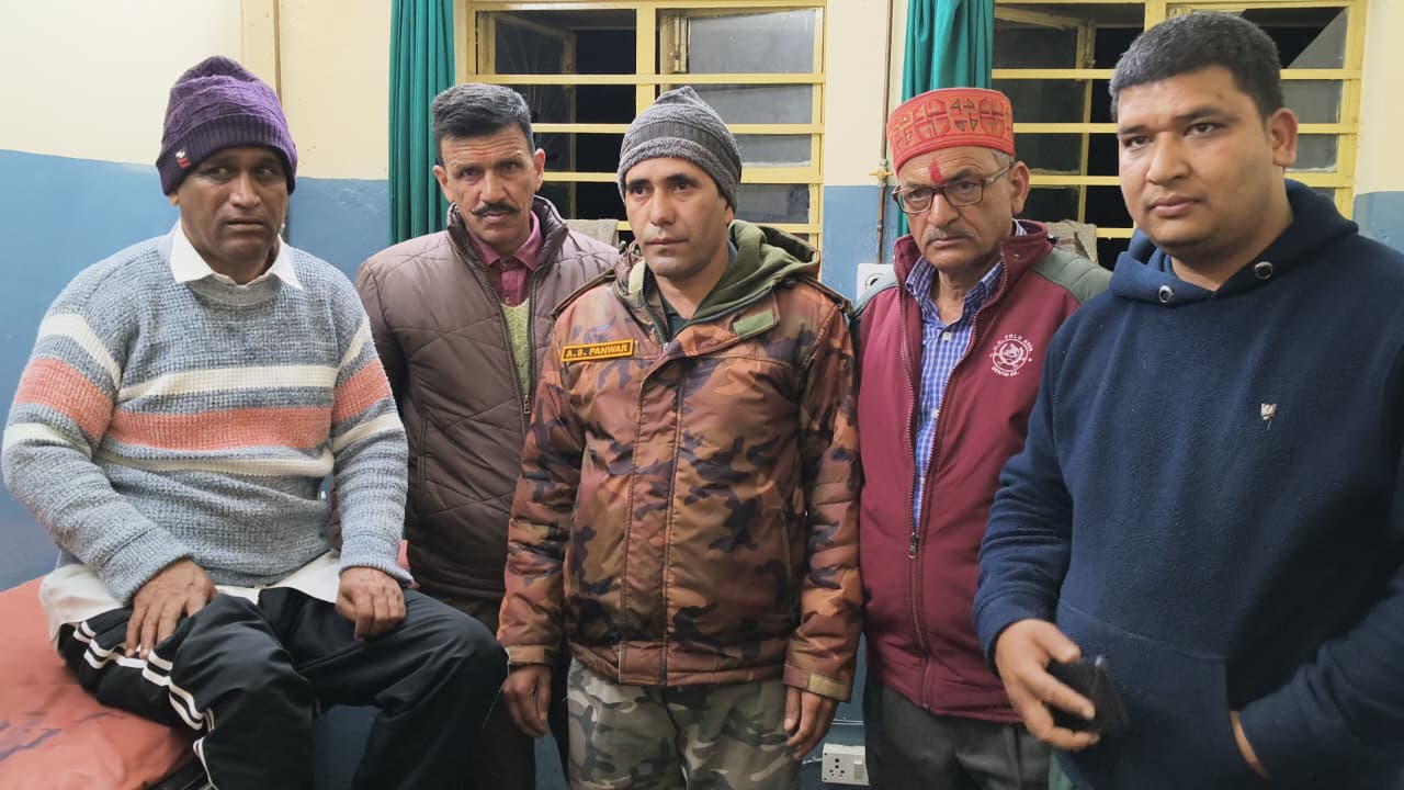 uttarkashi chinyalisaur leopard attack