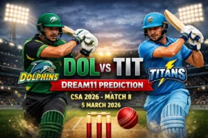 DOL vs TIT Dream11 Prediction: डॉल्फिन्स बनाम टाइटंस मैच 8, फैंटेसी टीम, पिच रिपोर्ट और संभावित प्लेइंग XI