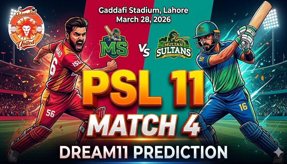MUL vs ISL Dream11 Match 4 PSL 11