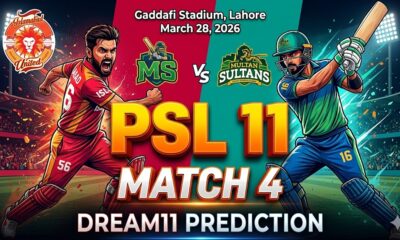 MUL vs ISL Dream11 Match 4 PSL 11