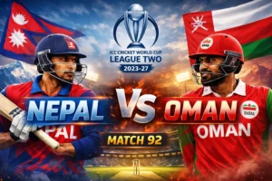 नेपाल बनाम ओमान ड्रीम11 टीम : पिच रिपोर्ट, संभावित प्लेइंग XI और बेस्ट फैंटेसी टिप्स..