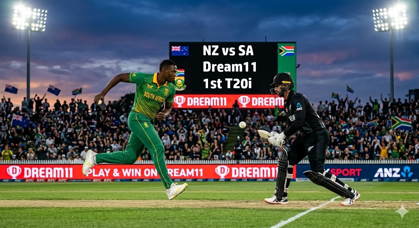 NZ vs SA Dream11 1st T20I 15 Mar 2026