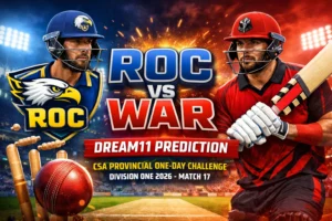 ROC vs WAR Dream11 Prediction : पार्ल की पिच पर कौन मारेगा बाजी? जानें आज की बेस्ट ड्रीम 11 टीम..