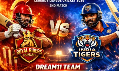RRP vs ING Dream11 Prediction 2nd Match, Legends League Cricket 2026