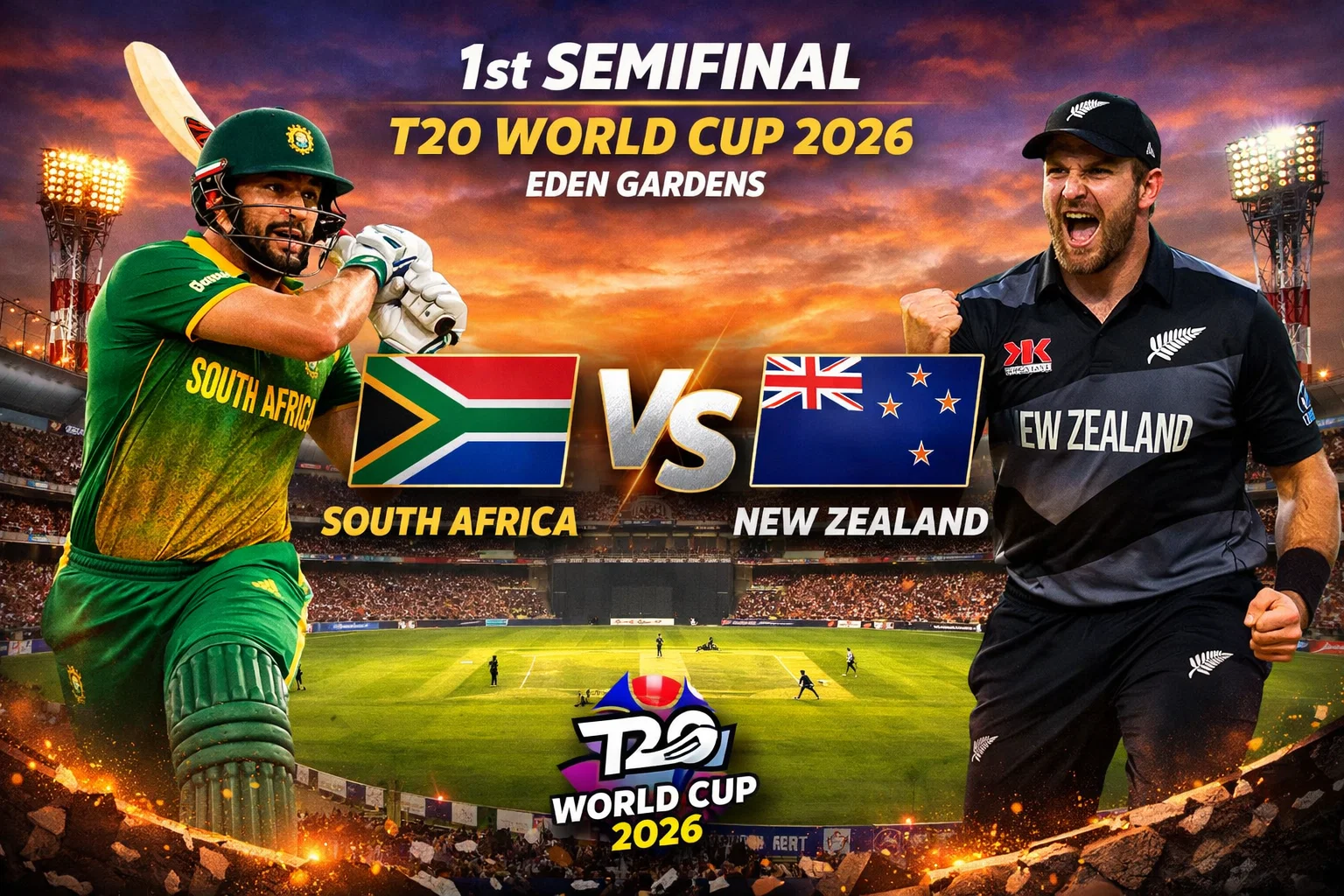 SA vs NZ Semifinal T20 World Cup 2026