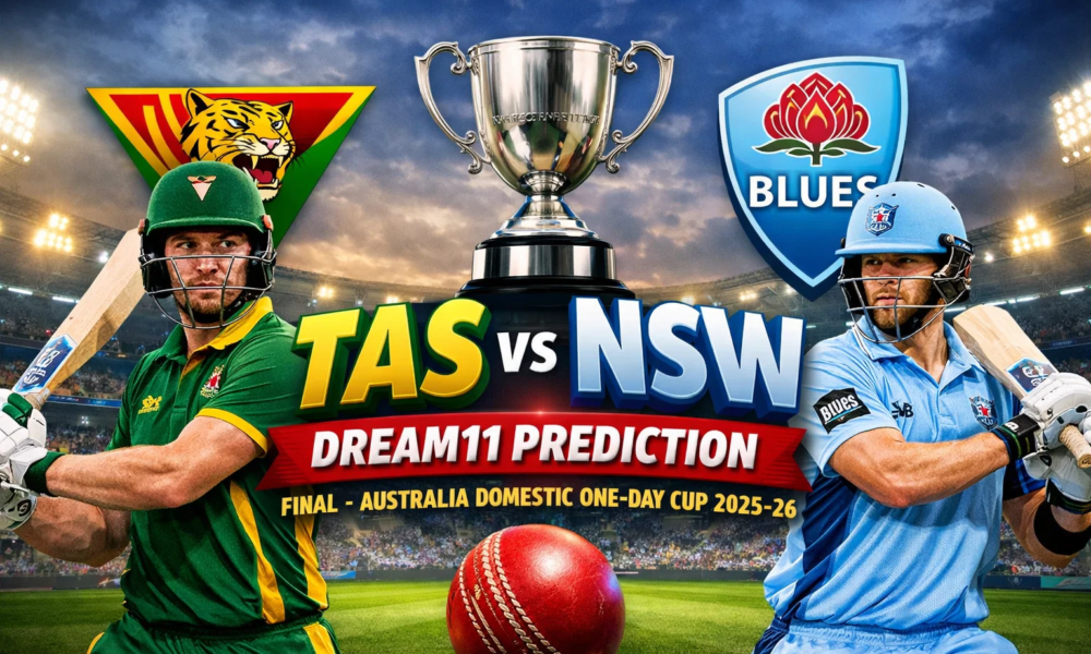 TAS vs NSW Dream11 Prediction ग्रैंड फ़ाइनल मैच 2025-26