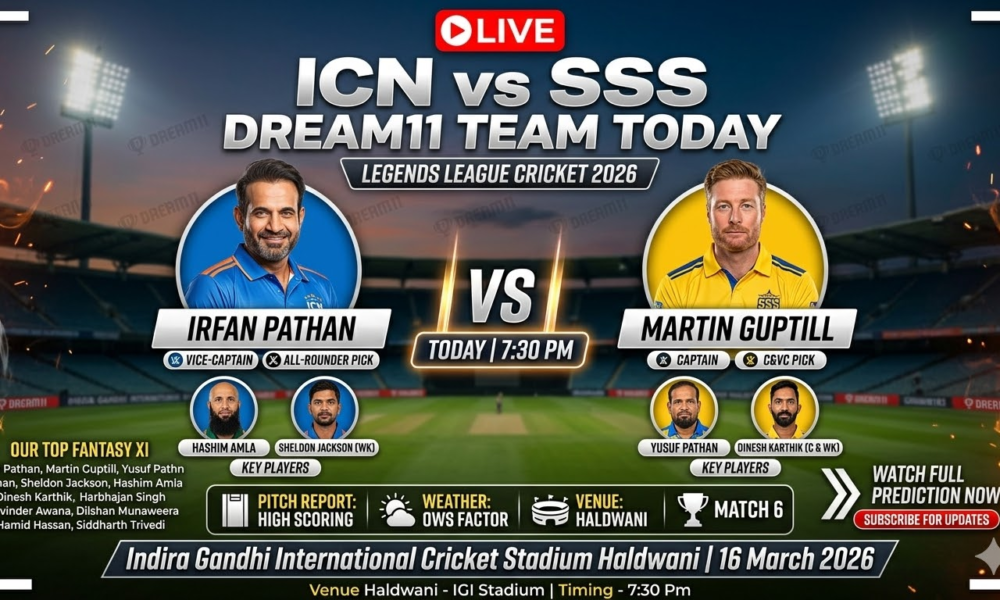  ICN vs SSS Dream11 Team Today
