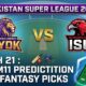 HYK vs ISL Dream11 Prediction Match 21 PSL 2026