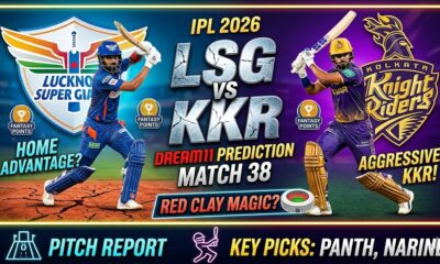 LSG vs KKR Dream11 Prediction Match 38 IPL 202