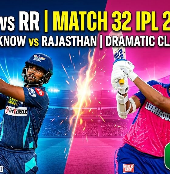LSG vs RR Dream11 Team Match 32 IPL 2026