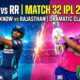 LSG vs RR Dream11 Team Match 32 IPL 2026