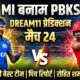 MI vs PBKS Dream11 Prediction Match 24 IPL 2026
