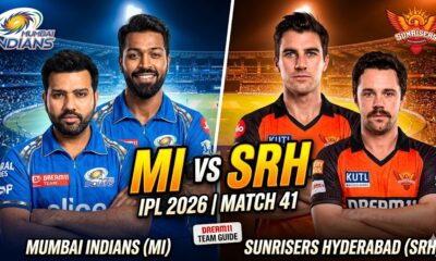 MI vs SRH Dream11 Team Match 41 IPL 2026