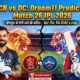 RCB vs DC Dream11 Prediction Match 26 ipl 2026