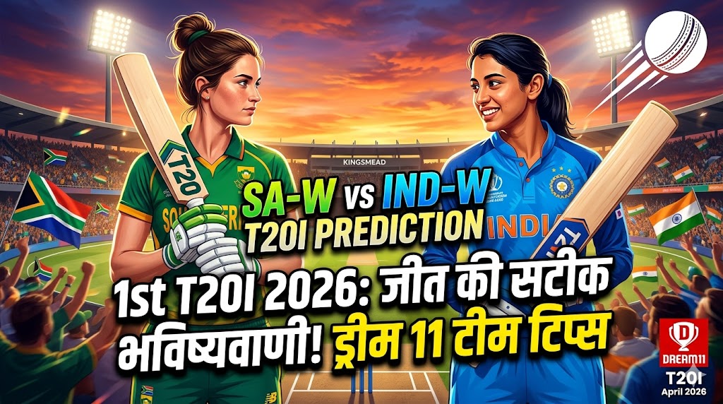 SA-W vs IND-W Dream11 Prediction 1st T20I Apr 2026