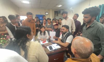 TEHRI NEWS SRIDEV SUMAN UNIVERSITY PROTEST