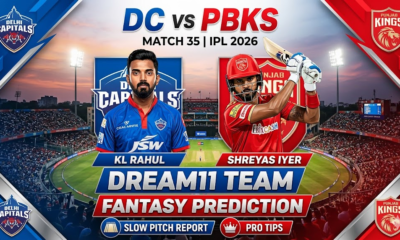 DC vs PBKS Dream11 Team Match 35 IPL 2026