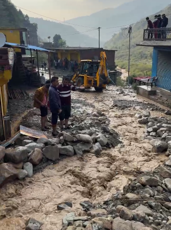 Tehri Cloud Burst