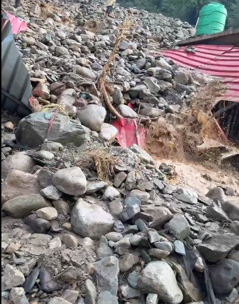 Tehri Cloud Burst