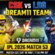 CSK vs LSG Dream11 Team IPL 2026 Match 53