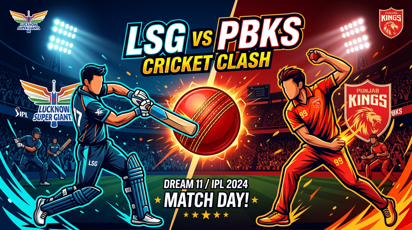 LSG vs PBKS Dream11 Team Prediction IPL 2026
