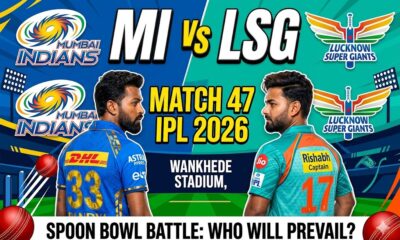 MI vs LSG Dream11 Team Match 47 IPL 2026