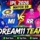 MI vs RR Dream11 Team IPL 2026 Match 69