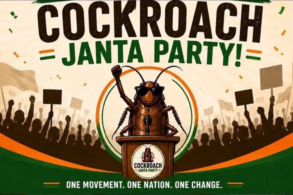 cockroach janata party kya hai