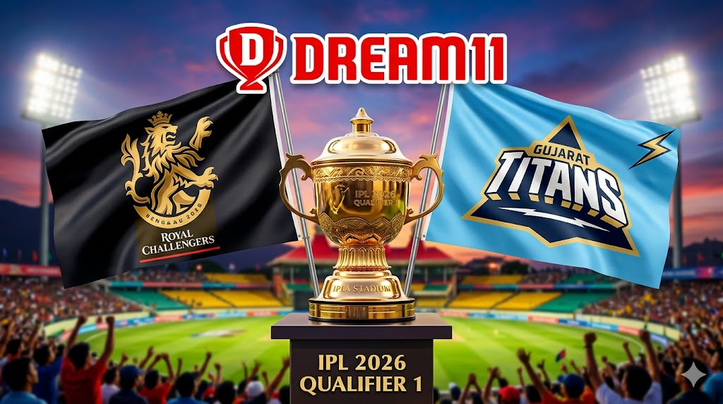 RCB vs GT Dream11 Team Qualifier 1 IPL 2026