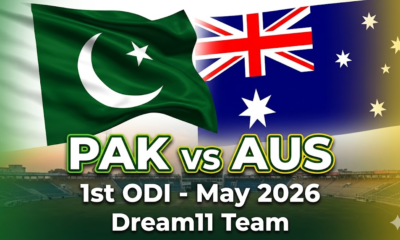 PAK vs AUS Dream11 Team 1st ODI May 2026