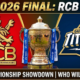 RCB vs GT Dream11 Team IPL 2026 Final