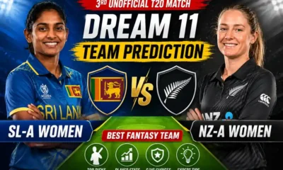SL-A Women vs NZ-A Women Dream 11 Team Prediction: श्रीलंका ए महिला बनाम न्यूजीलैंड ए महिला तीसरे अनऑफिशियल टी20 मैच की बेस्ट फैंटेसी क्रिकेट टीम