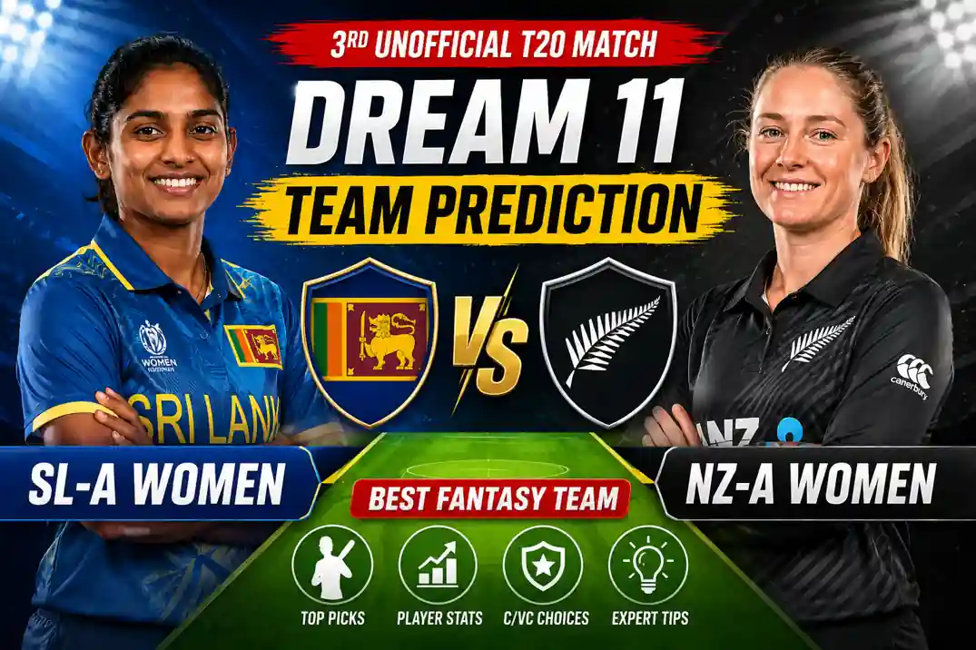 SL-A Women vs NZ-A Women Dream 11 Team Prediction: श्रीलंका ए महिला बनाम न्यूजीलैंड ए महिला तीसरे अनऑफिशियल टी20 मैच की बेस्ट फैंटेसी क्रिकेट टीम