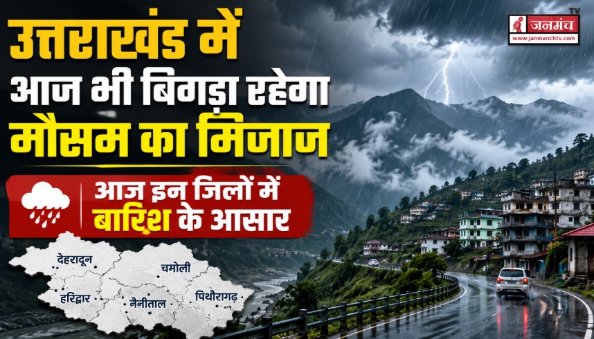 Uttarakhand Weather Update