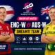ENG-W vs AUS-W Dream11 Team Warm Up ICC T20 WC 2026