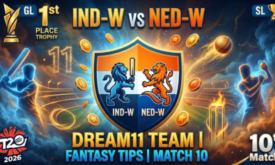 IND-W vs NED-W Dream11 Team Match 10