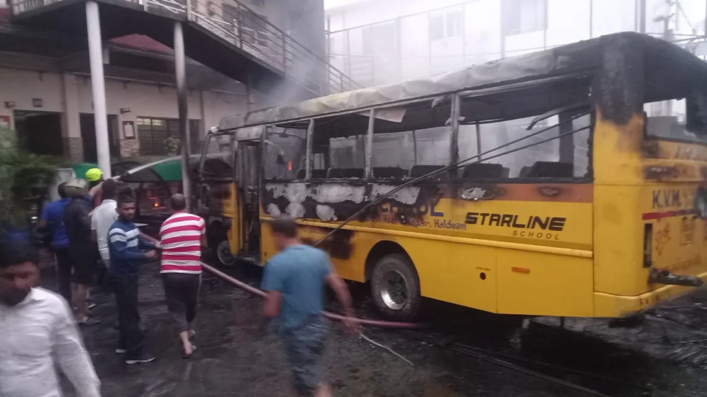 Haldwani KVM School Fire Accident