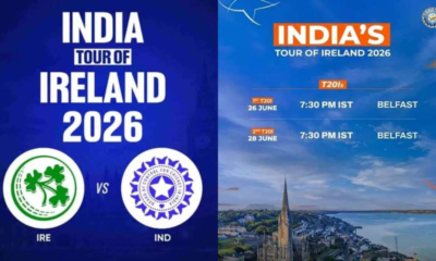 India tour of Ireland 2026
